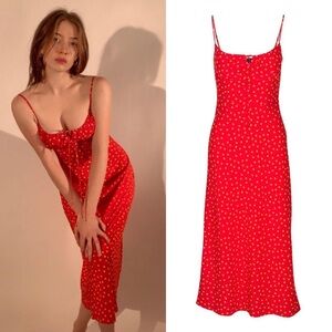 Realisation Par The Alba Rossa Silk Dress